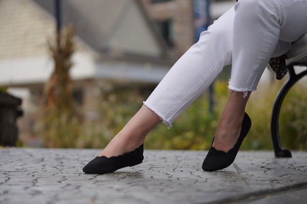 Comfortable Ballet Flats Are A Good Replacement For High Heeled Shoes